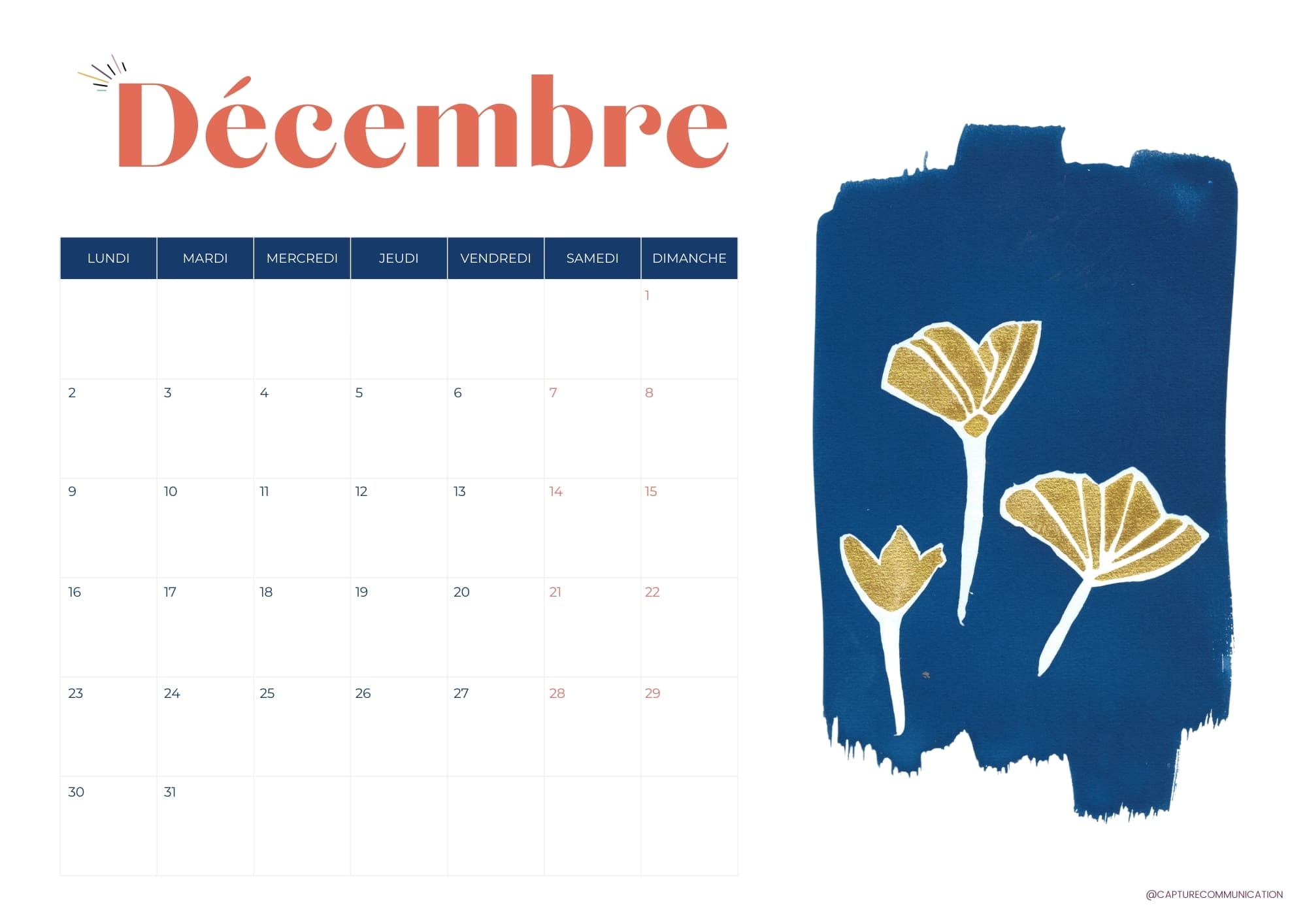 Tes fonds d’écran \u0026 calendrier de Décembre 2024 à télécharger gratuitement