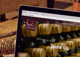 Wine Up - Création Site internet Logo Communication Flyer