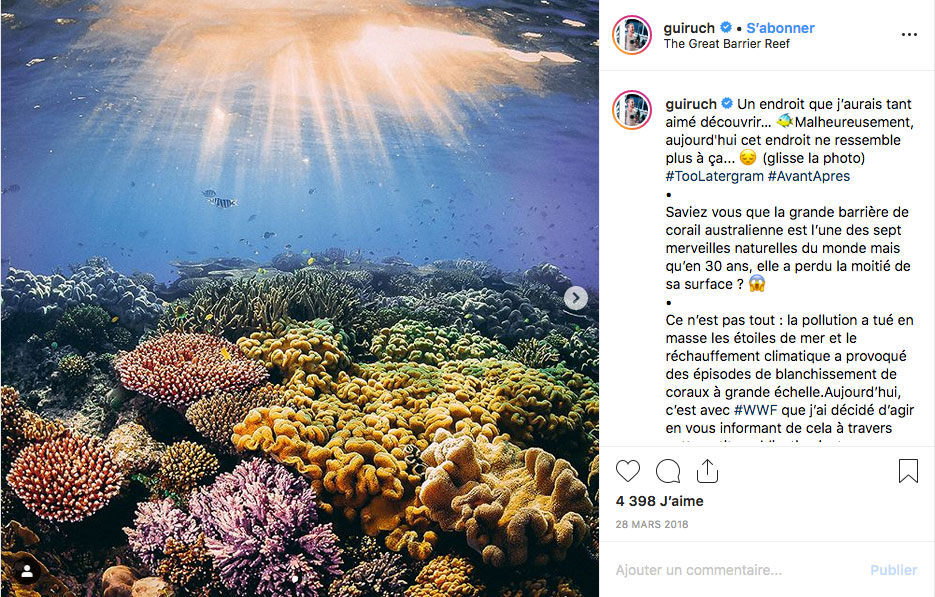 Influenceurs Marketing Influence WWF
