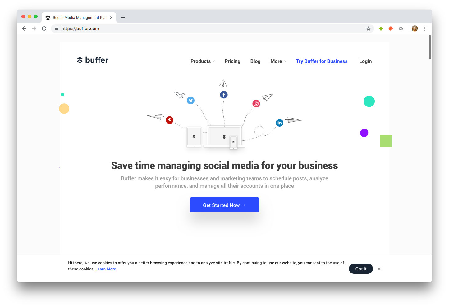 Influenceurs Marketing Influence outils Buffer