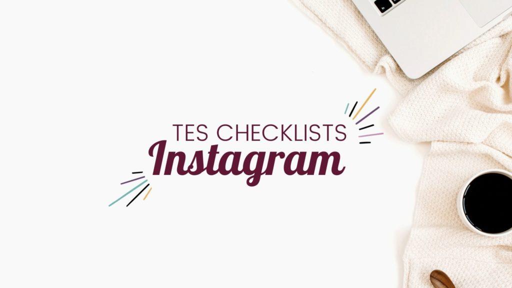 Tes Checklists Instagram, nos conseils & astuces !