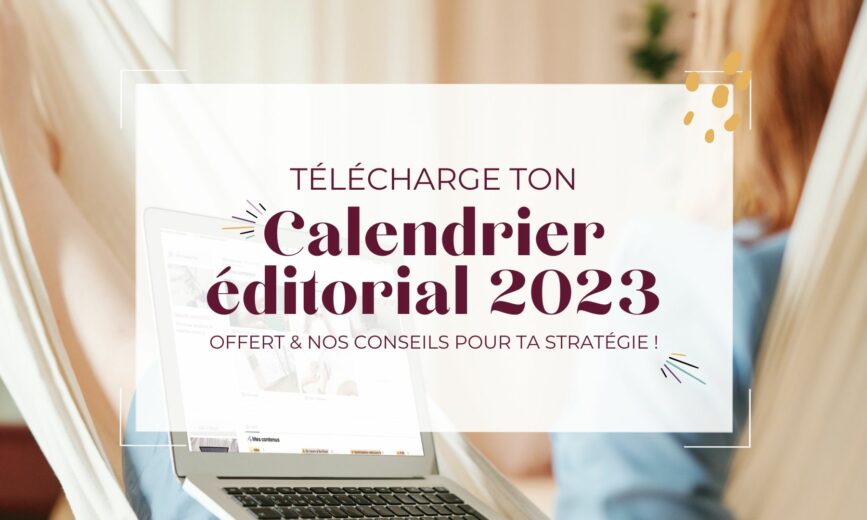 Calendrier social média éditorial gratuit 2023