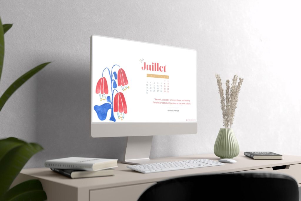 Tes fonds d’écran & calendrier de Juillet 2023 à télécharger gratuitement