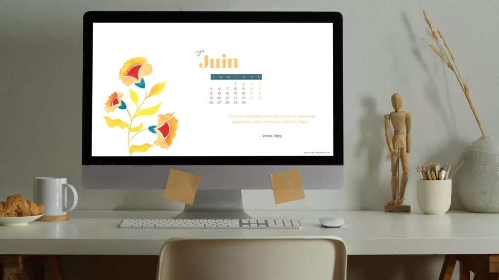 Juin et ses décisions - Tes fonds d’écran & calendrier de Juin 2023 à télécharger gratuitement