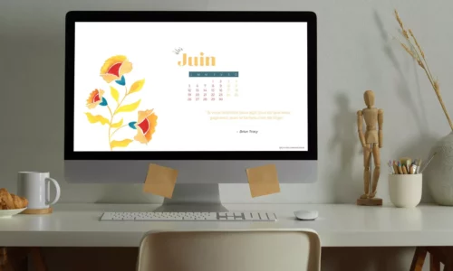 Juin et ses décisions - Tes fonds d’écran & calendrier de Juin 2023 à télécharger gratuitement