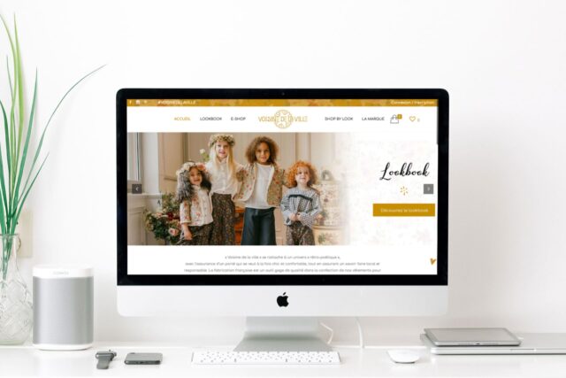 Réalisation de site internet e-commerce pour Voisine de la Ville - Capture Communication Agence de communication à Caen