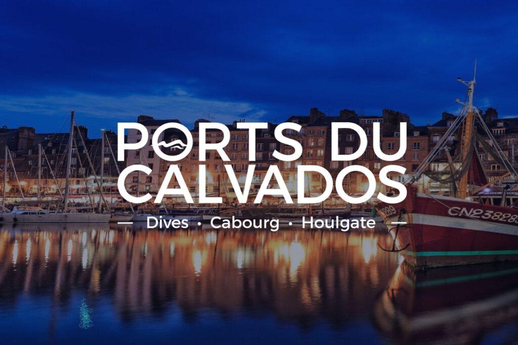 Conception d'identité de marque et supports de communication pour les Ports du Calvados - CCI Caen - Capture Communication Agence de communication à Caen