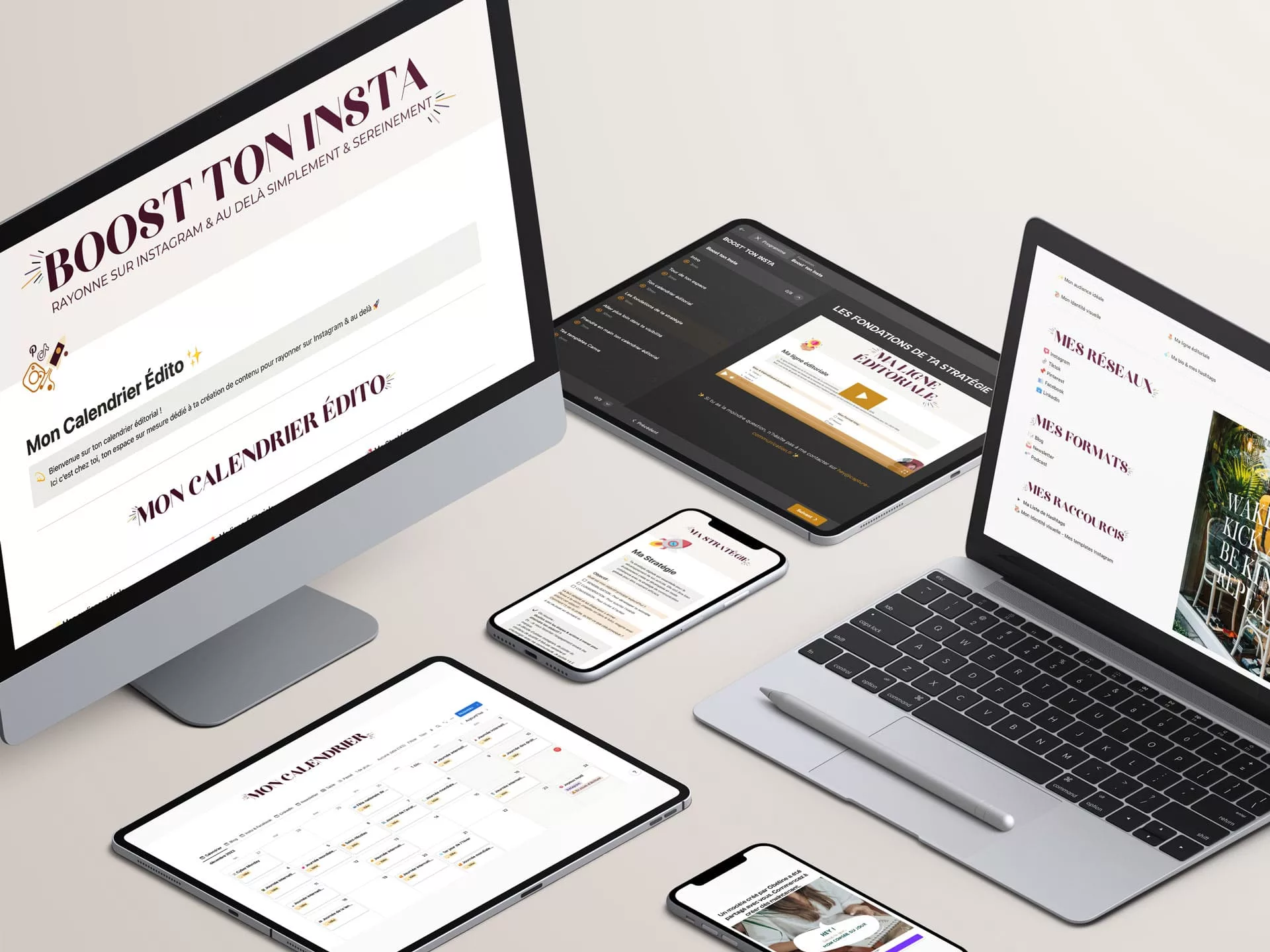 Boost ton Insta - Formation Instagram en ligne pour entrepreneurs - Capture Communication