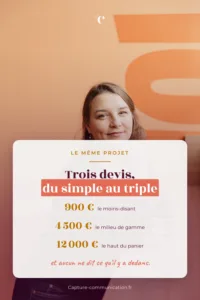 Prix d'un site internet : pourquoi 3 devis peuvent varier du simple au triple Prix d'un site internet : pourquoi 3 devis peuvent varier du simple au triple · Capture Communication, agence web à Caen