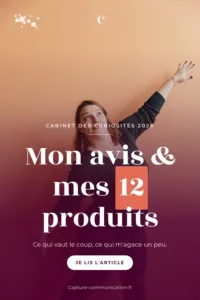 Cabinet des Curiosités 2026 : mon avis et les 12 produits que je prendrais Cabinet des Curiosités 2026 : mon avis et les 12 produits que je prendrais · Capture Communication, agence web à Caen